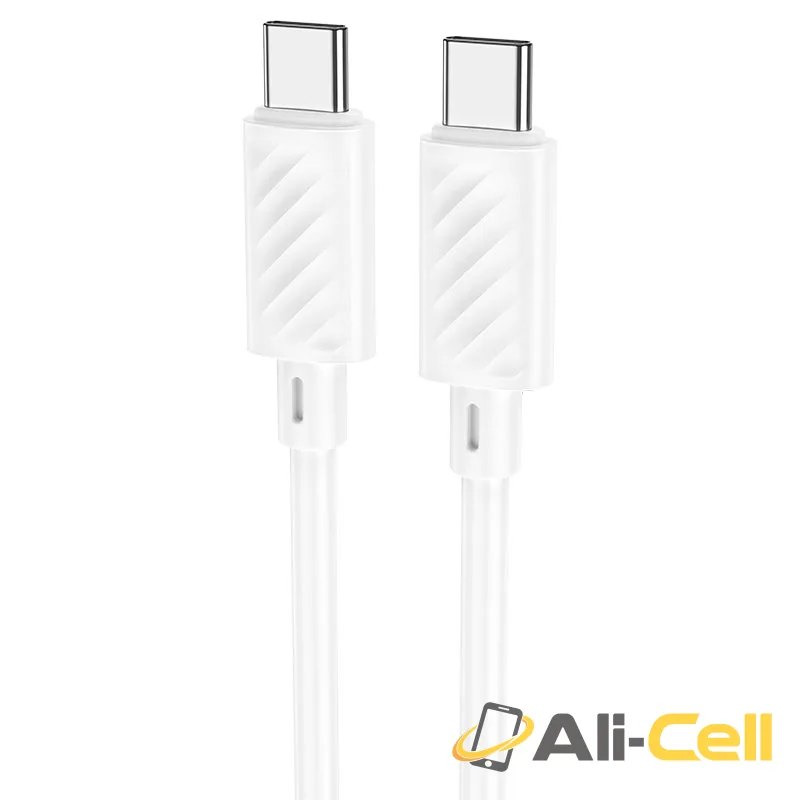Cable Type-C to Type-C “X88 Gratified” PD 60W fast charge (X88 60w Tc Tc White, 1.0m)