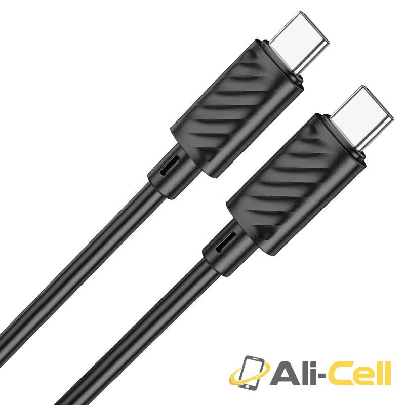 Cable Type-C to Type-C “X88 Gratified” PD 60W fast charge (X88 60w Tc Tc White, 1.0m) — 2