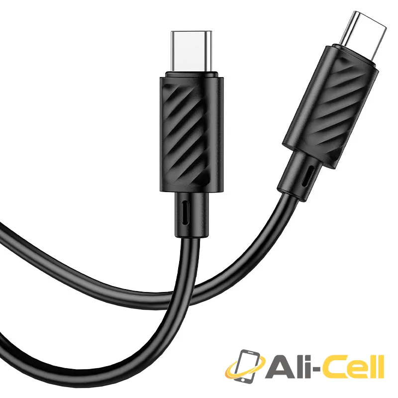 Cable Type-C to Type-C “X88 Gratified” PD 60W fast charge (X88 60w Tc Tc Black, 1.0m) — 4