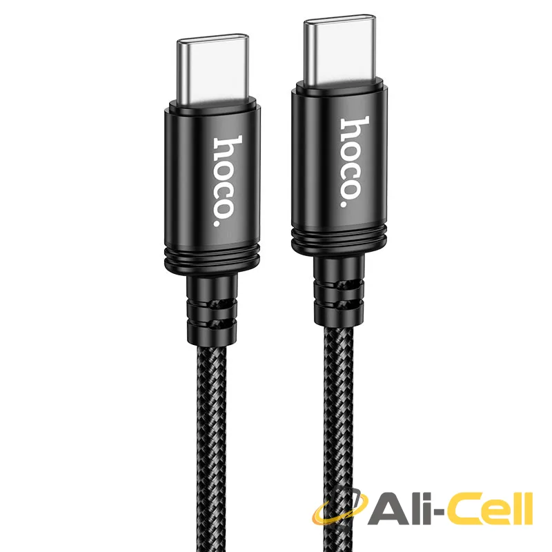 Cable Type-C to Type-C “X89 Wind” PD 60W fast charge (X89 60w Tc Tc Black, 1.0m)