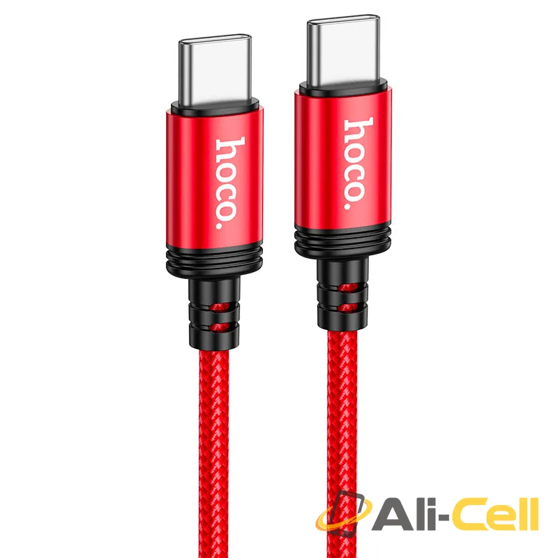 Cable Type-C to Type-C “X89 Wind” PD 60W fast charge (X89 60w Tc Tc Red, 1.0m)