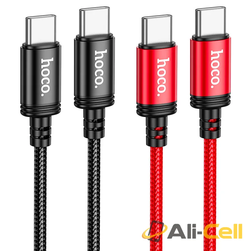 Cable Type-C to Type-C “X89 Wind” PD 60W fast charge (X89 60w Tc Tc Red, 1.0m) — 6