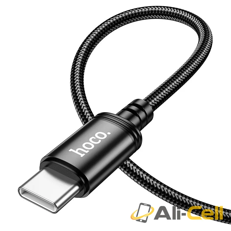Cable USB to Type-C “X89 Wind” (X89 Usb Tc Black, 1.0m) — 3