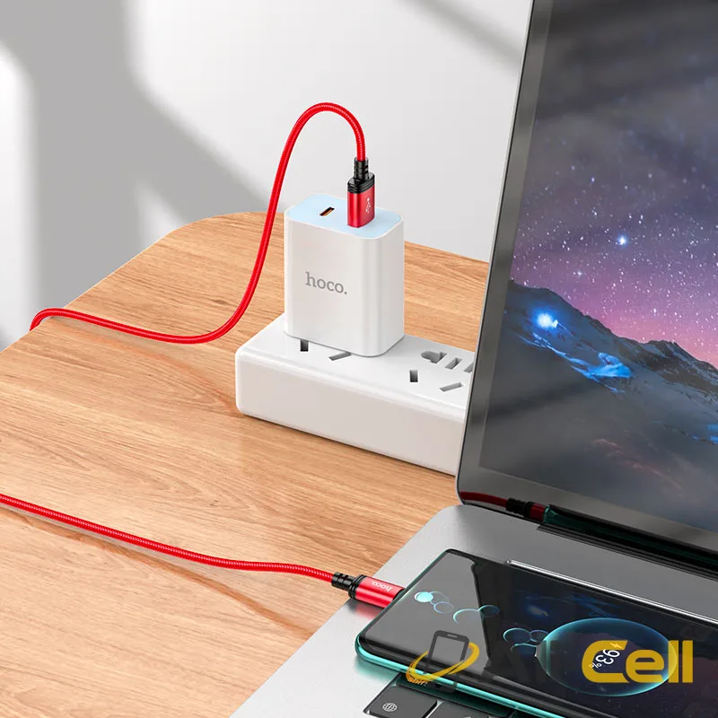 Cable USB to Type-C “X89 Wind” (X89 Usb Tc Black, 1.0m) — 8
