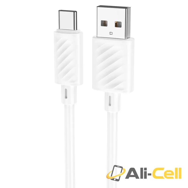 Cable USB to Type-C “X88 Gratified” (X88 Usb Tc White, 1.0m)
