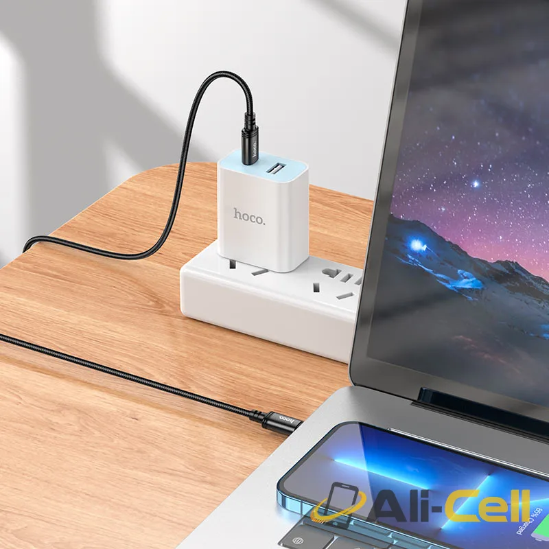 Cable Type-C to Type-C “X91 Radiance” PD 60W fast charge (X91 60w Tc Tc Black, 3m) — 7