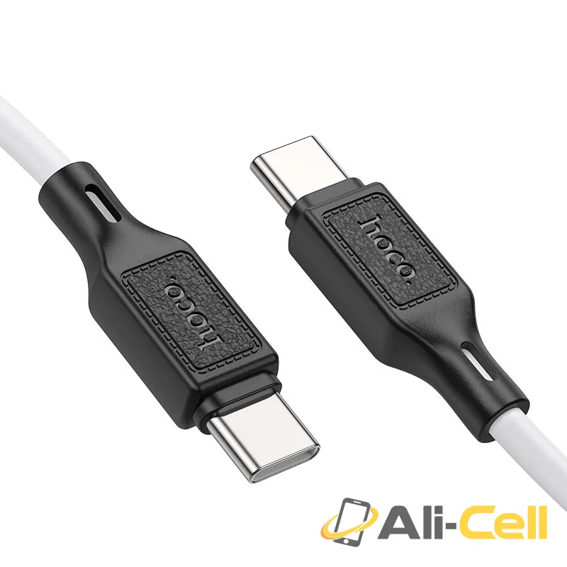 Cable Type-C to Type-C “X90 Cool” PD 60W fast charge (X90 60w Tc Tc White, 1.0m) — 4
