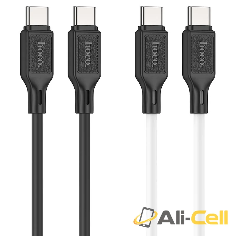 Cable Type-C to Type-C “X90 Cool” PD 60W fast charge (X90 60w Tc Tc White, 1.0m) — 6