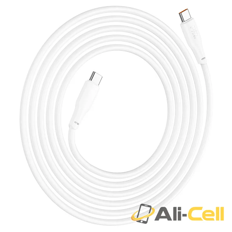 Cable Type-C to Type-C “X93 Force” PD 60W fast charge (X93 60w Tc Tc White, 2m) — 6