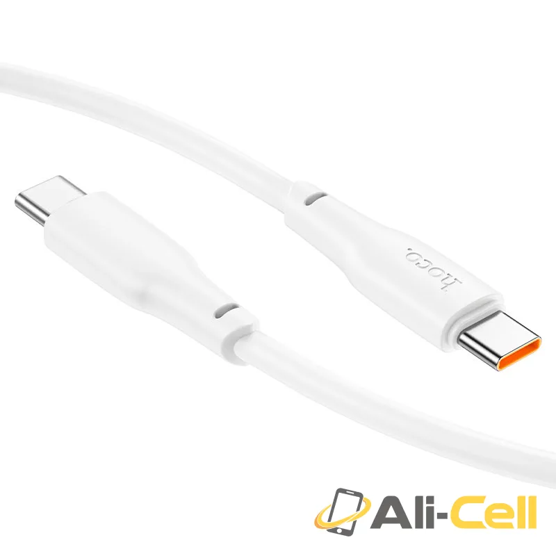 Cable Type-C to Type-C “X93 Force” PD 100W fast charge (X93 100w Tc Tc White, 2m) — 4