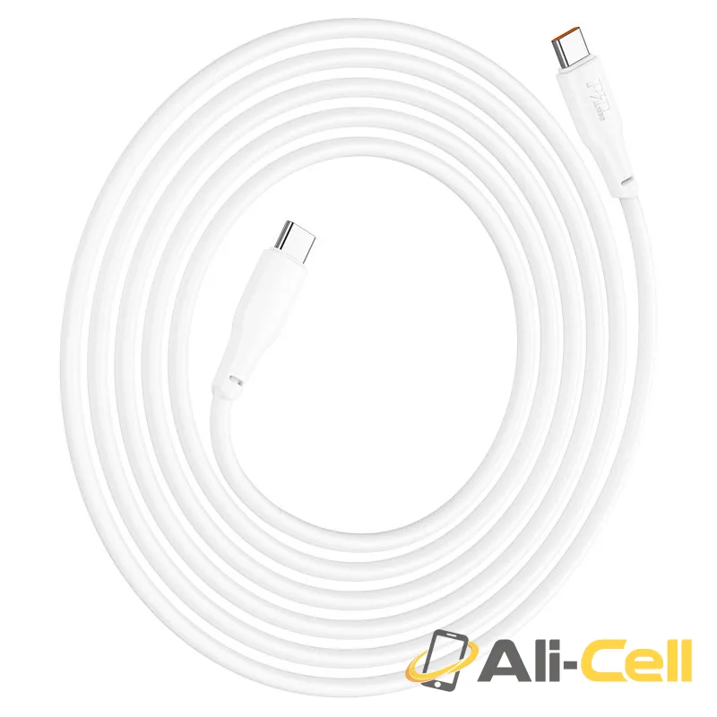 Cable Type-C to Type-C “X93 Force” PD 100W fast charge (X93 100w Tc Tc White, 2m) — 6