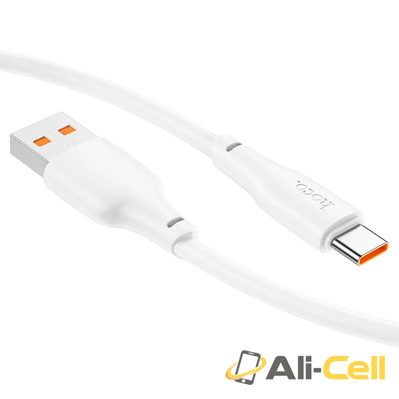 Cable USB to Type-C “X93 Force” 27W fast charge (X93 27w Usb Tc White, 1.0m) — 5