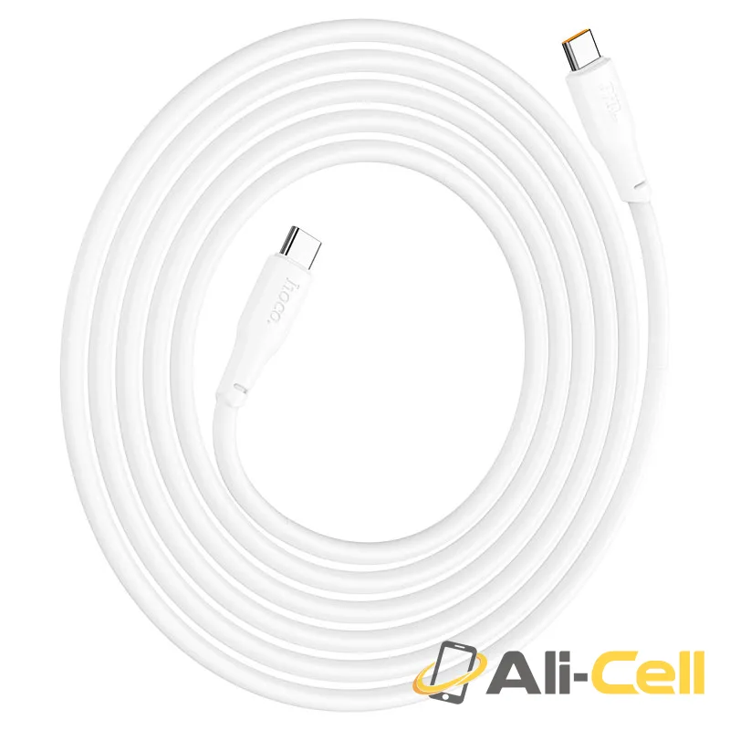 Cable Type-C to Type-C “X93 Force” PD 240W fast charge (X93 240w Tc Tc White, 1.0m) — 6
