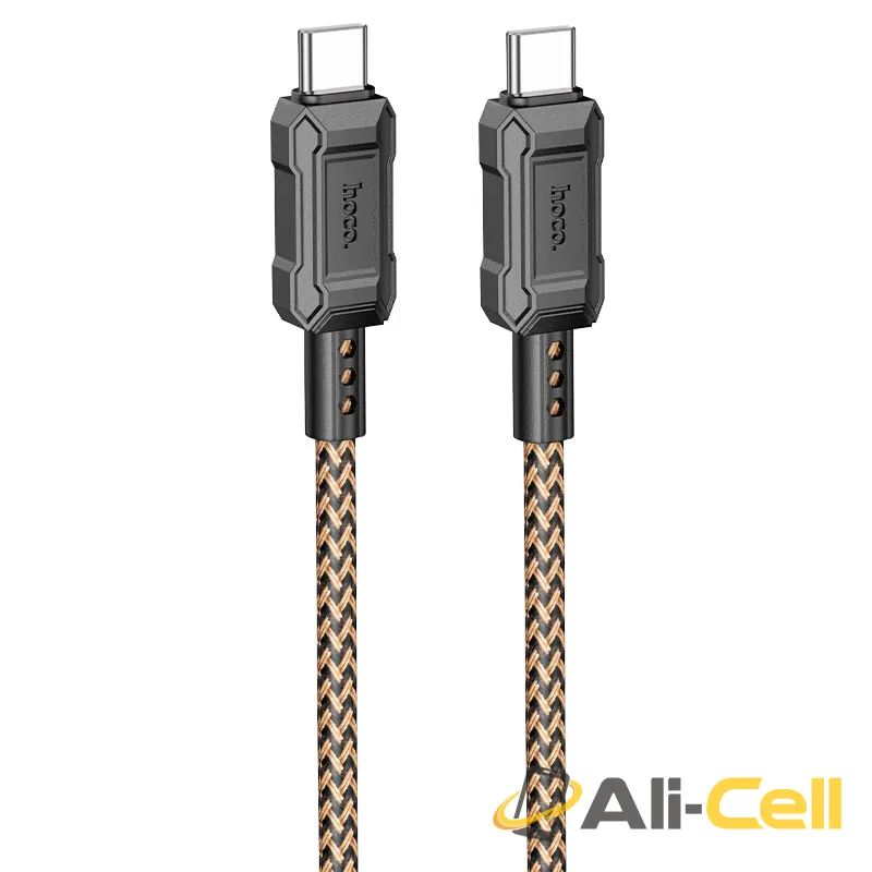 Cable Type-C to Type-C “X94 Leader” PD 60W fast charge (X94 60w Tc Tc Gold, 1.0m)