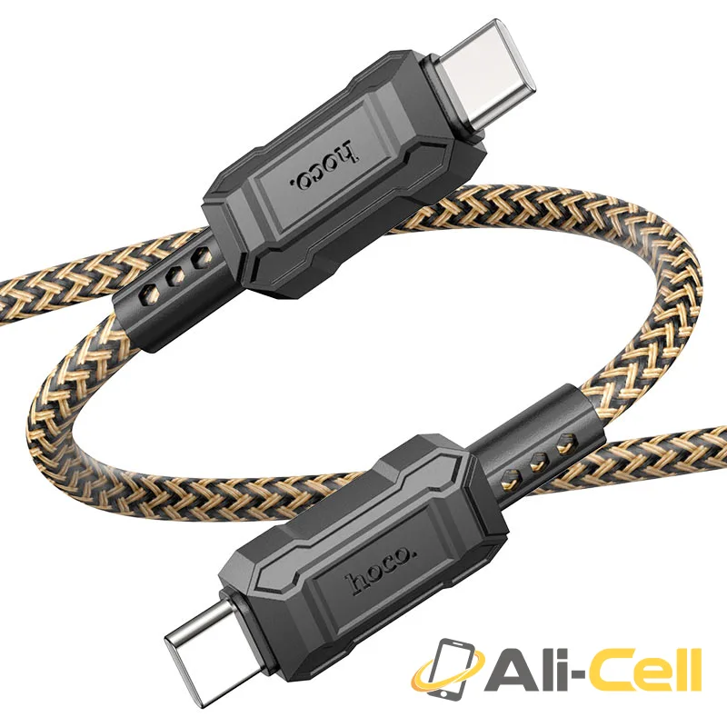 Cable Type-C to Type-C “X94 Leader” PD 60W fast charge (X94 60w Tc Tc Red, 1.0m) — 3