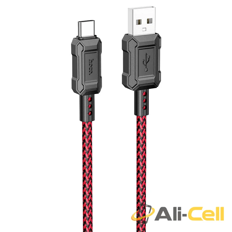 Cable USB to Type-C “X94 Leader” (X94 Usb Tc Red, 1.0m)