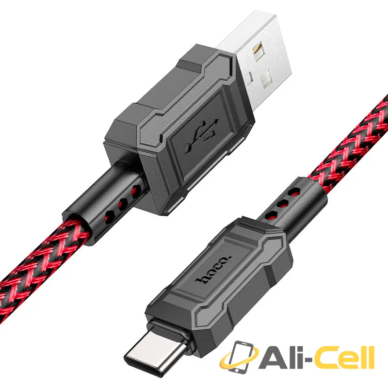 Cable USB to Type-C “X94 Leader” (X94 Usb Tc Red, 1.0m) — 4