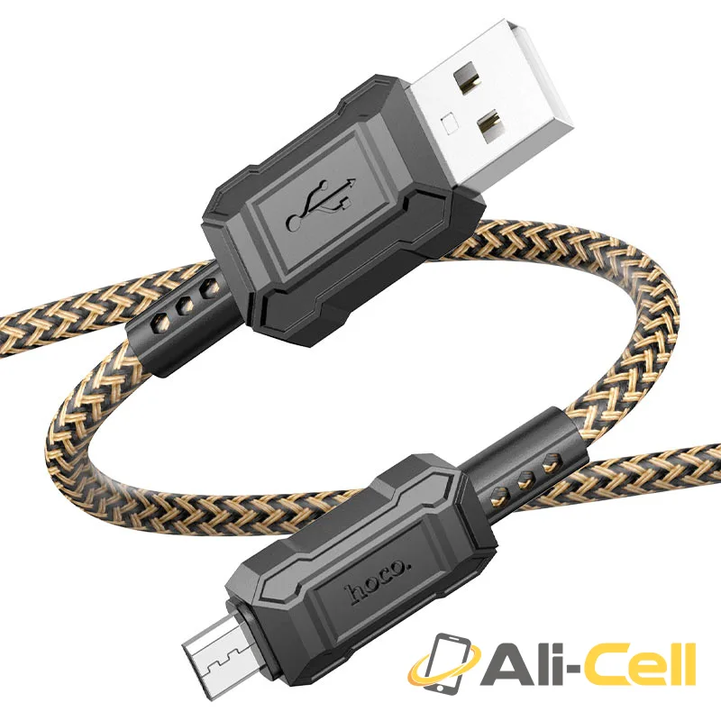 Cable USB to Micro-USB “X94 Leader” (X94 Usb Musb Red, 1.0m) — 3