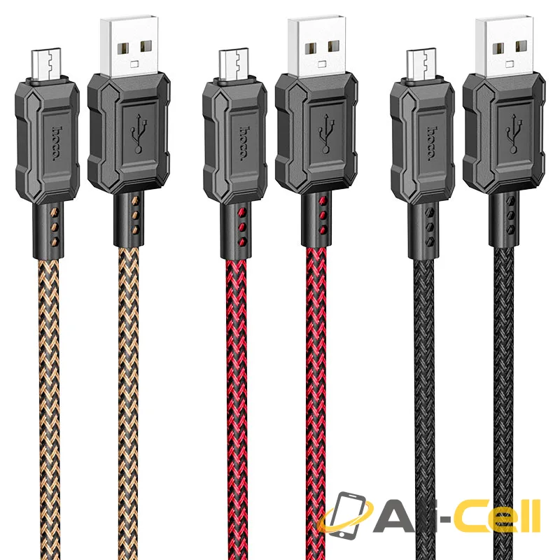 Cable USB to Micro-USB “X94 Leader” (X94 Usb Musb Red, 1.0m) — 6