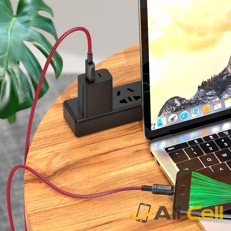 Cable USB to Micro-USB “X94 Leader” (X94 Usb Musb Red, 1.0m) — 7