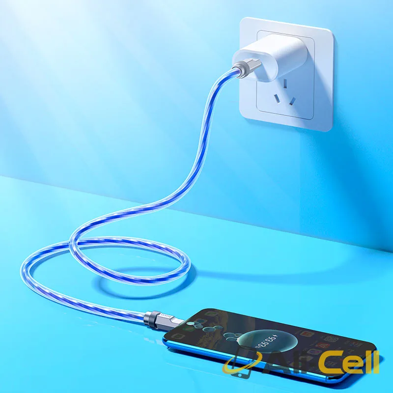Cable Type-C to Type-C “U113 Solid” 100W fast charge (U113 100w Tc Tc Silver, 1.0m) — 8