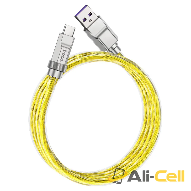 Cable USB to Type-C “U113 Solid” 100W fast charge (U113 100w Usb Tc Gold, 1.0m)