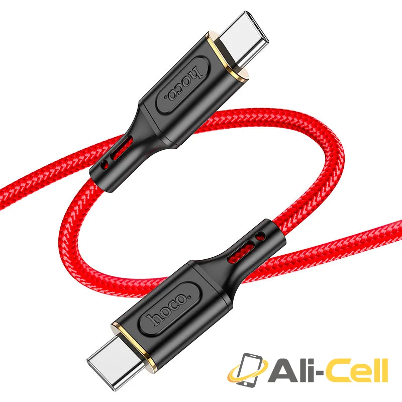 Cable Type-C to Type-C “X95 Goldentop” PD 60W fast charge (X95 60w Tc Tc White, 1.0m) — 3
