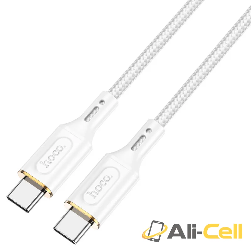 Cable Type-C to Type-C “X95 Goldentop” PD 60W fast charge (X95 60w Tc Tc Red, 1.0m) — 2