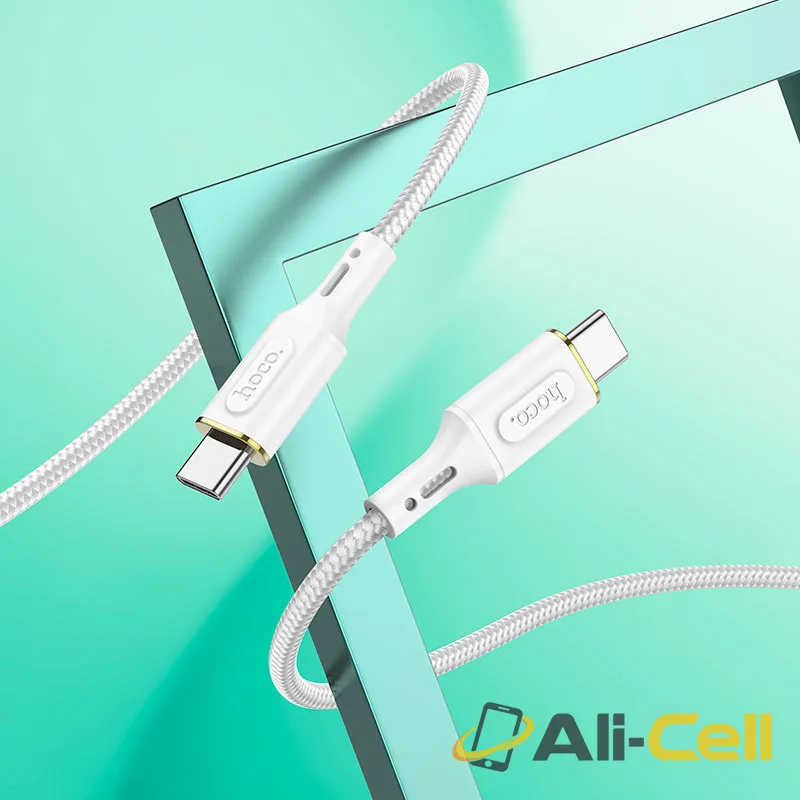 Cable Type-C to Type-C “X95 Goldentop” PD 60W fast charge (X95 60w Tc Tc Red, 1.0m) — 8