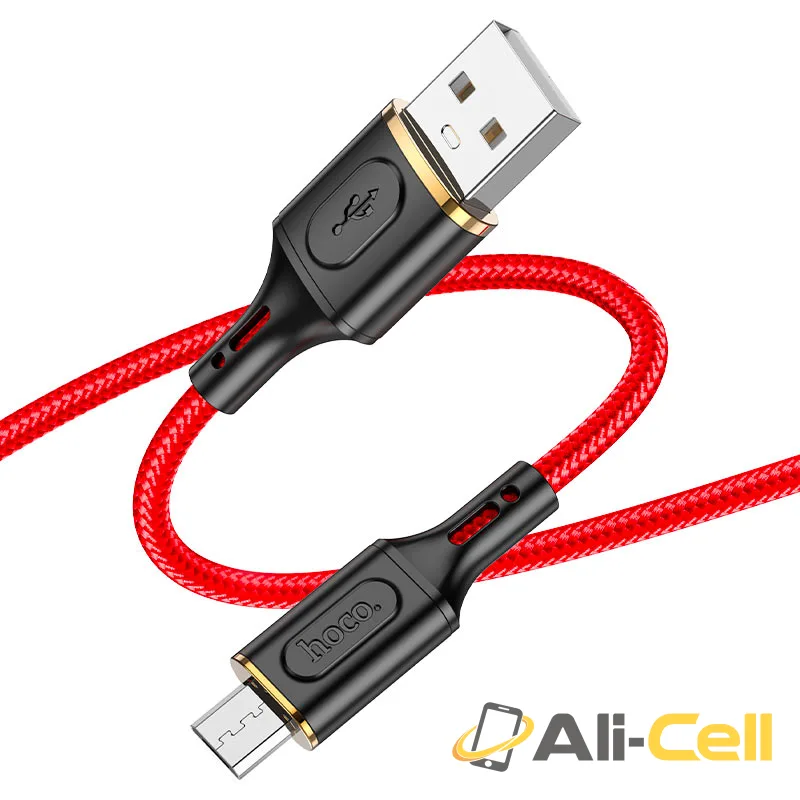 Cable USB to Micro-USB “X95 Goldentop” (X95 Usb Musb White, 1.0m) — 3