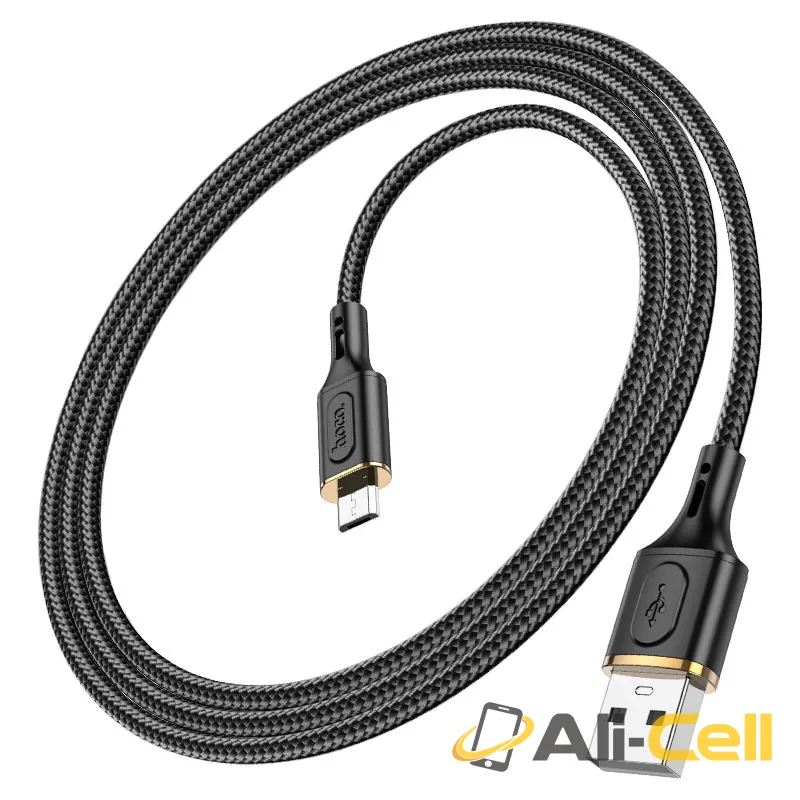Cable USB to Micro-USB “X95 Goldentop” (X95 Usb Musb White, 1.0m) — 5