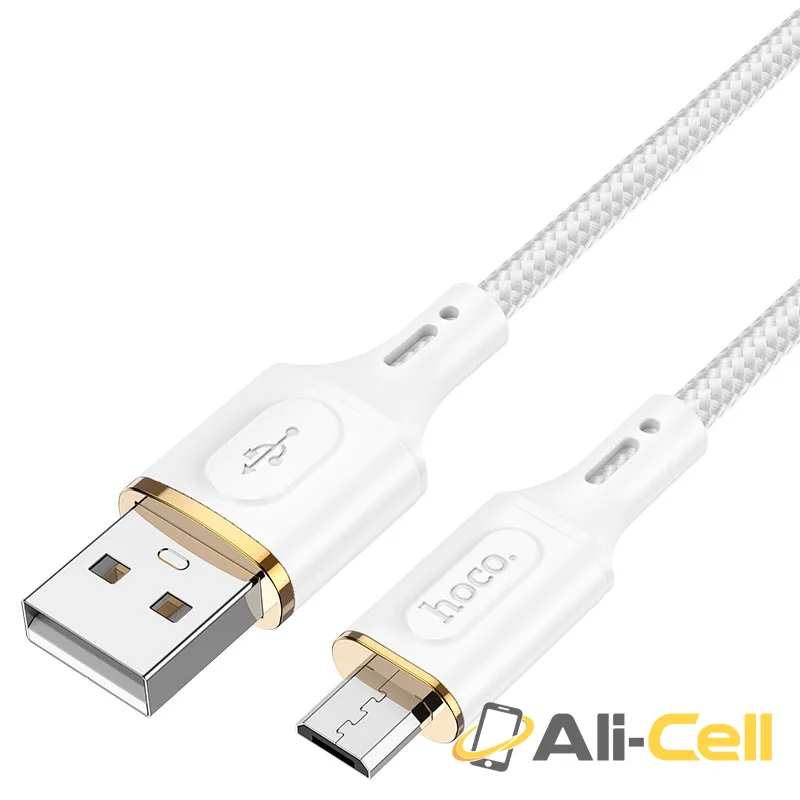 Cable USB to Micro-USB “X95 Goldentop” (X95 Usb Musb Black, 1.0m) — 4
