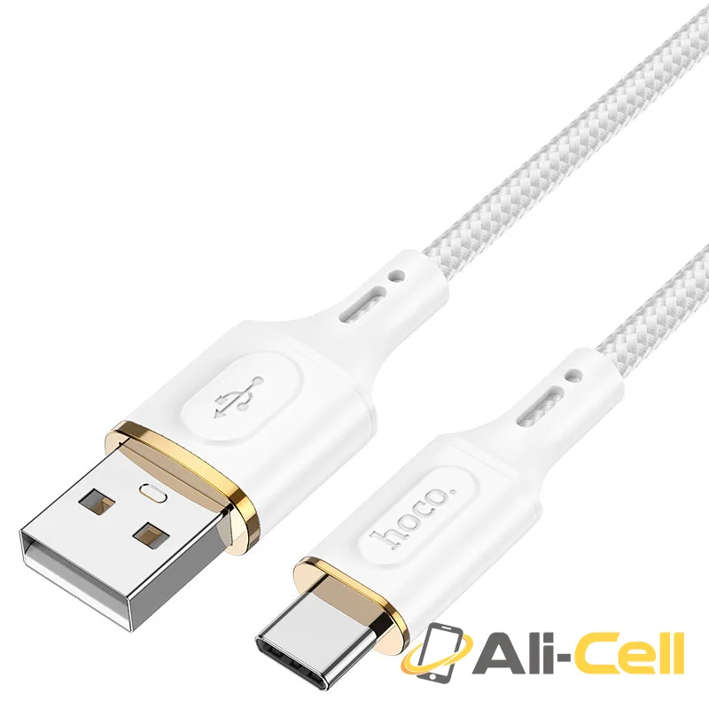 Cable USB to Type-C “X95 Goldentop” (X95 Usb Tc Black, 1.0m) — 4