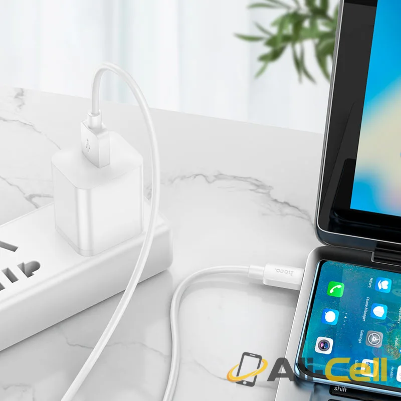 Cable USB to Type-C “X96 Hyper” 100W fast charge (X96 100w Usb Tc White, 1.0m) — 7