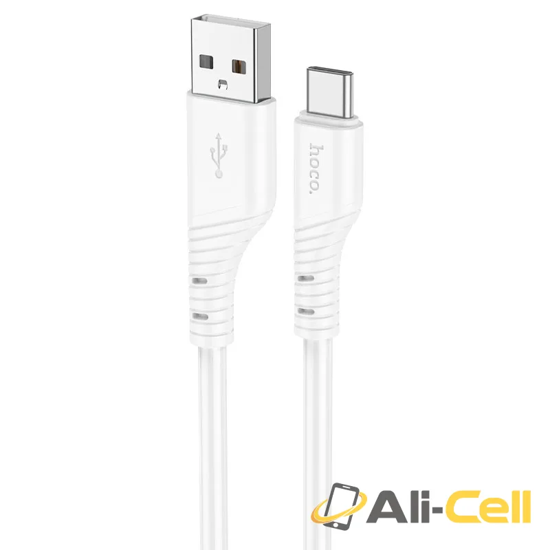 Cable USB to Type-C “X97 Crystal color” (X97 Usb Tc White, 1.0m)