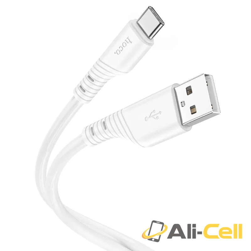 Cable USB to Type-C “X97 Crystal color” (X97 Usb Tc Light Blue, 1.0m) — 2