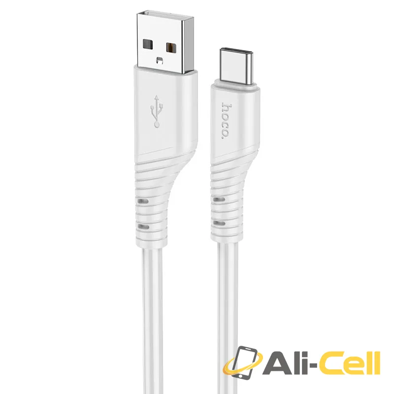 Cable USB to Type-C “X97 Crystal color” (X97 Usb Tc Light Grey, 1.0m)