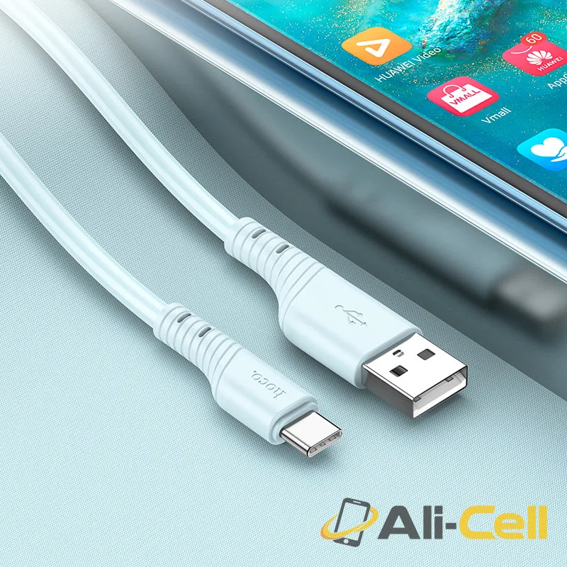 Cable USB to Type-C “X97 Crystal color” (X97 Usb Tc Light Grey, 1.0m) — 7