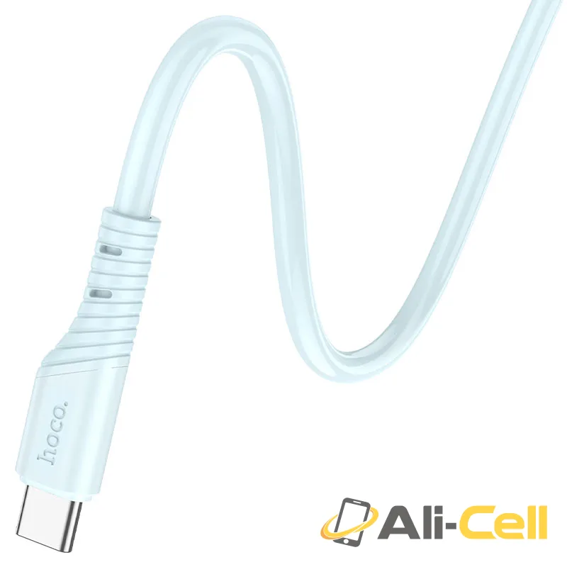 Cable USB to Type-C “X97 Crystal color” (X97 Usb Tc Light Pink, 1.0m) — 3