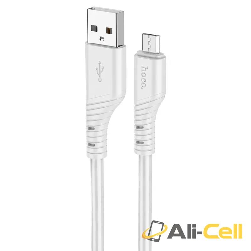 Cable USB to Micro-USB “X97 Crystal color” (X97 Usb Musb Light Grey, 1.0m)