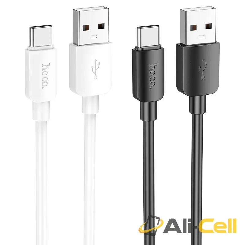 Cable USB to Type-C “X96 Hyper” 27W fast charge (X96 27w Usb Tc White, 1.0m) — 6