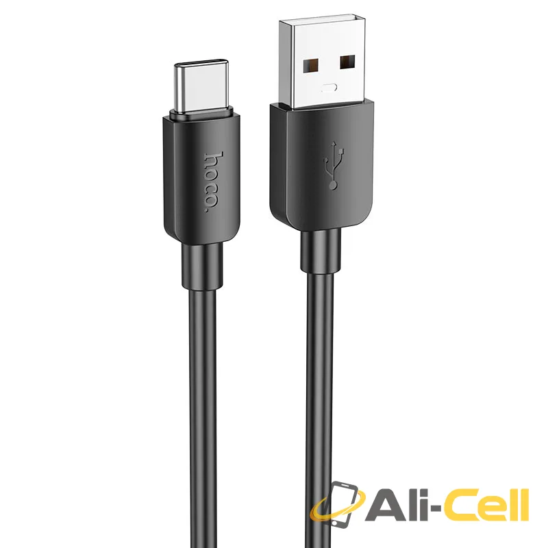 Cable USB to Type-C “X96 Hyper” 27W fast charge (X96 27w Usb Tc Black, 1.0m)