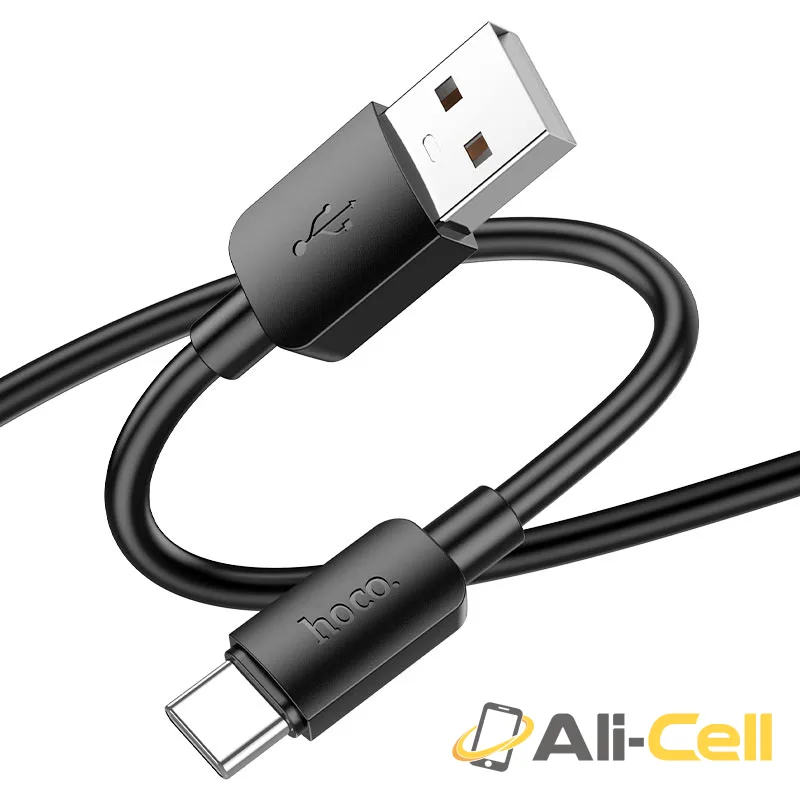 Cable USB to Type-C “X96 Hyper” 27W fast charge (X96 27w Usb Tc Black, 1.0m) — 4