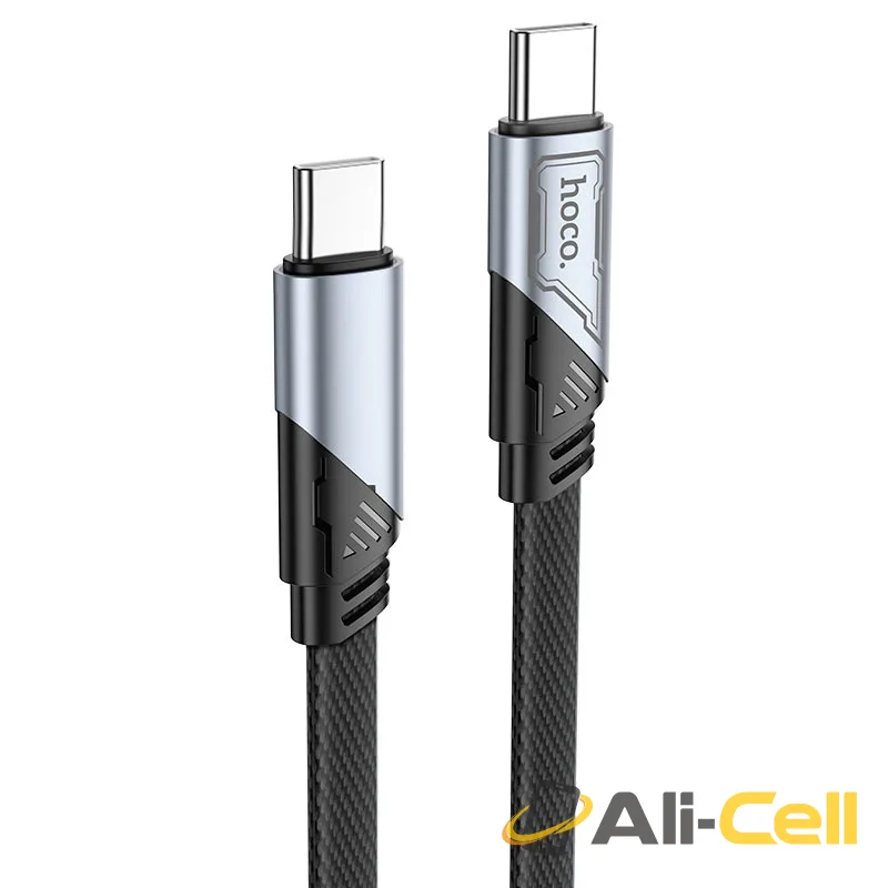 Cable Type-C to Type-C “U119 Machine” 60W fast charge (U119 60w Tc Tc Black, 1.2m)