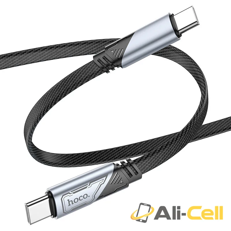 Cable Type-C to Type-C “U119 Machine” 60W fast charge (U119 60w Tc Tc Grey, 1.2m) — 2