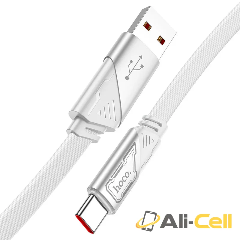 Cable USB to Type-C “U119 Machine” 5A fast charge (U119 5a Usb Tc Grey, 1.2m) — 3