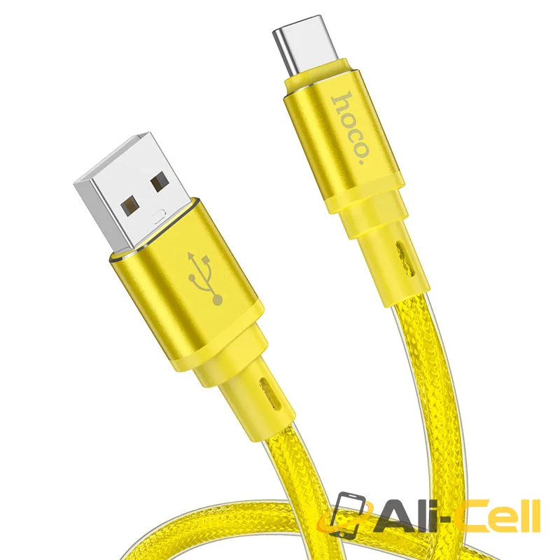 Cable USB to Type-C “X98 Crystal ice” (X98 Usb Tc Gold, 1.0m) — 4