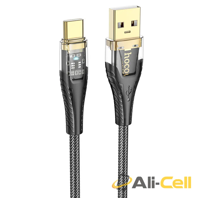 Cable USB to Type-C “U121 Gold standard” (U121 Usb Tc Black, 1.2m)