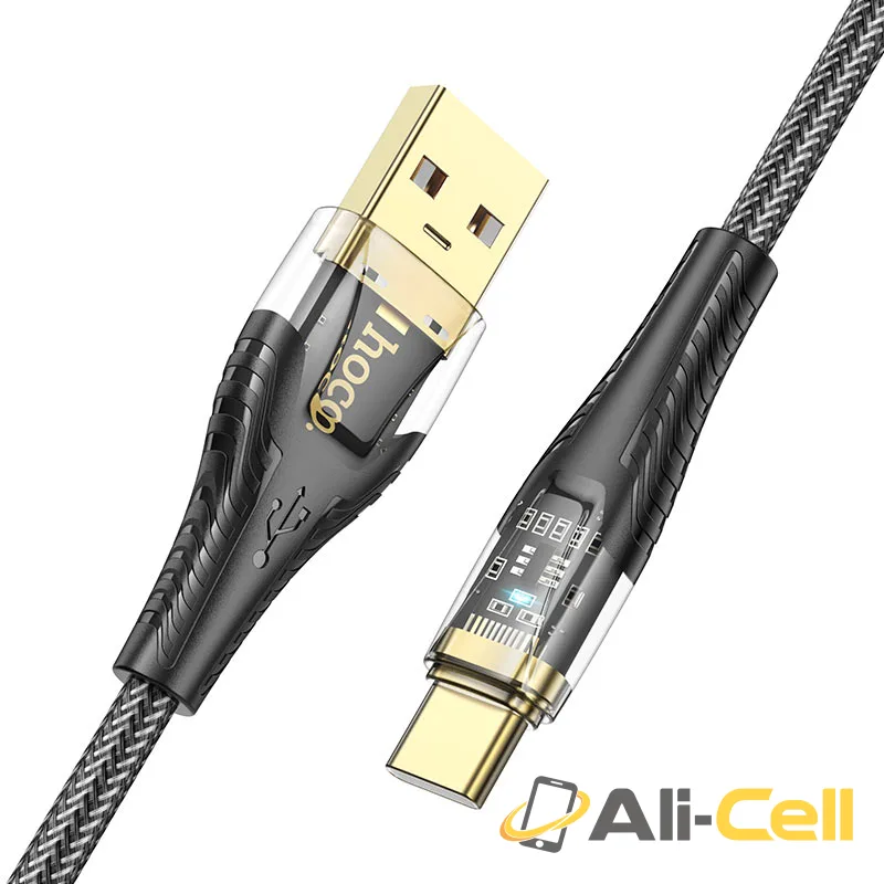 Cable USB to Type-C “U121 Gold standard” (U121 Usb Tc Black, 1.2m) — 4