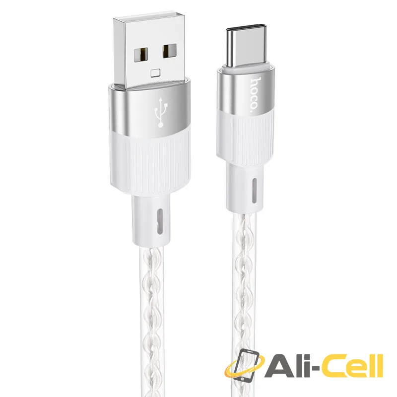 Cable USB to Type-C “X99 Crystal junction” (X99 Usb Tc Grey, 1.0m)